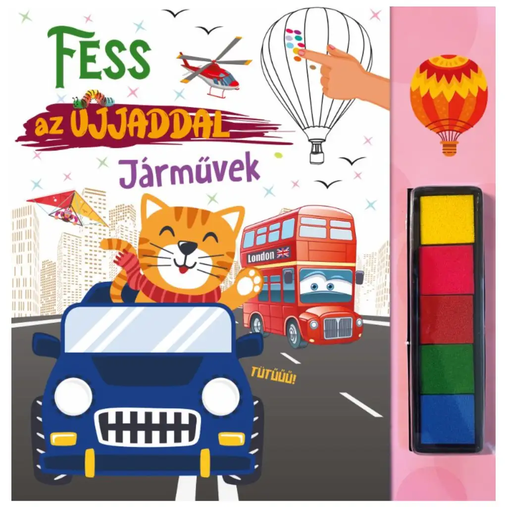 Male mit deinem Finger - Fahrzeuge