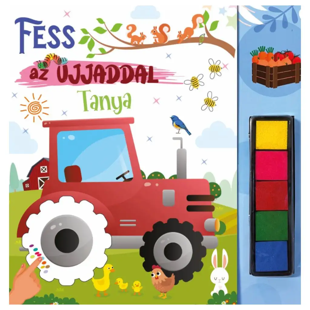 Male mit dem Finger - Tanya