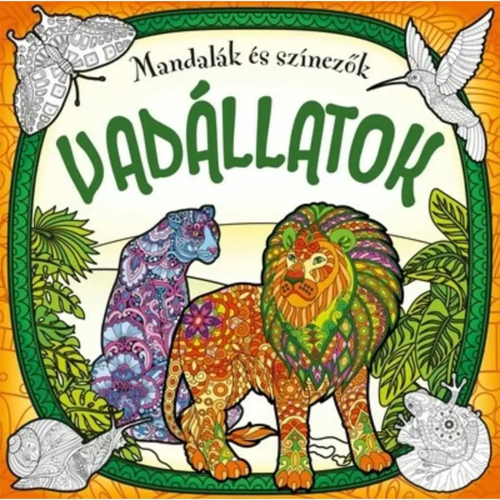 Mandala und Malbücher - Wildtiere