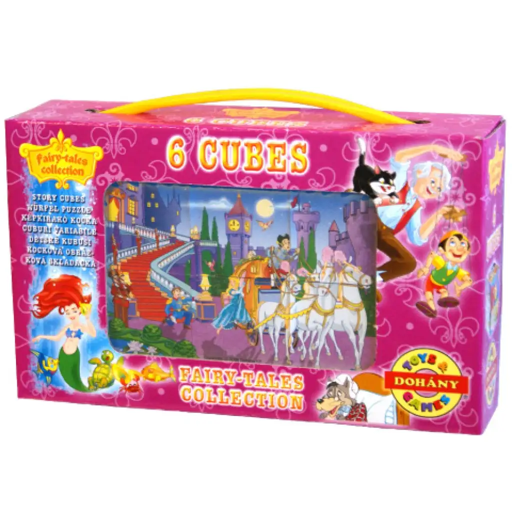 Märchenhafte Mini-Märchenwürfel 6 Stück
