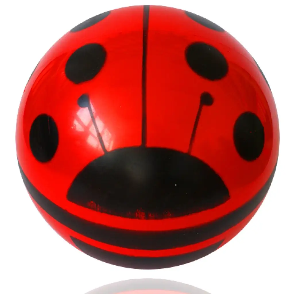 Marienkäferball mit großem Muster 22cm