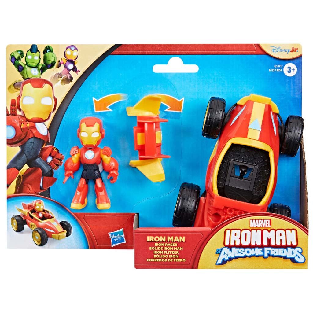 Marvel Iron Man Fahrzeug – Iron Racer – Hasbro
