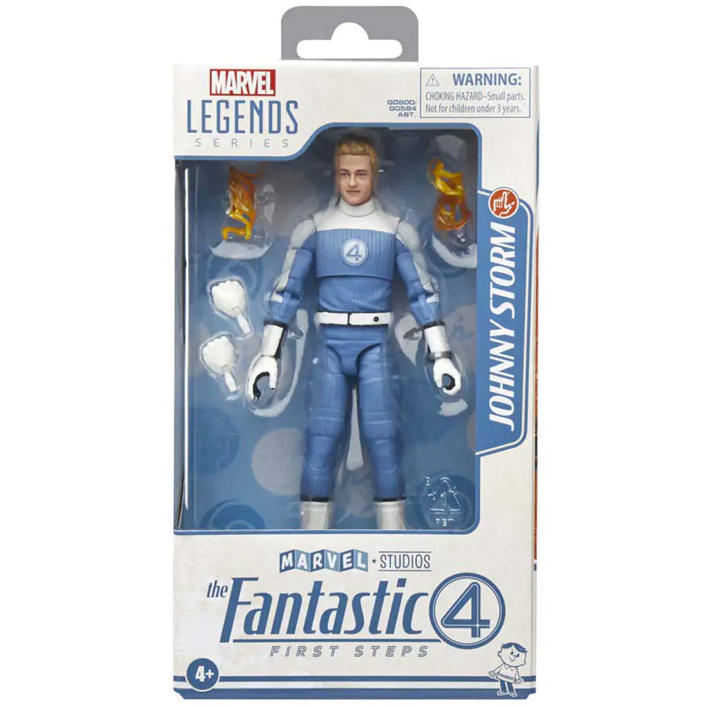 Marvel Legends: Die Fantastischen Vier – Johnny Storm Figur 15 cm – Hasbro