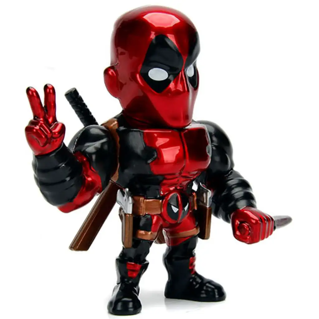 Marvel: Metalfigs Deadpool Metallfigur 10cm - Simba Toys kép 2