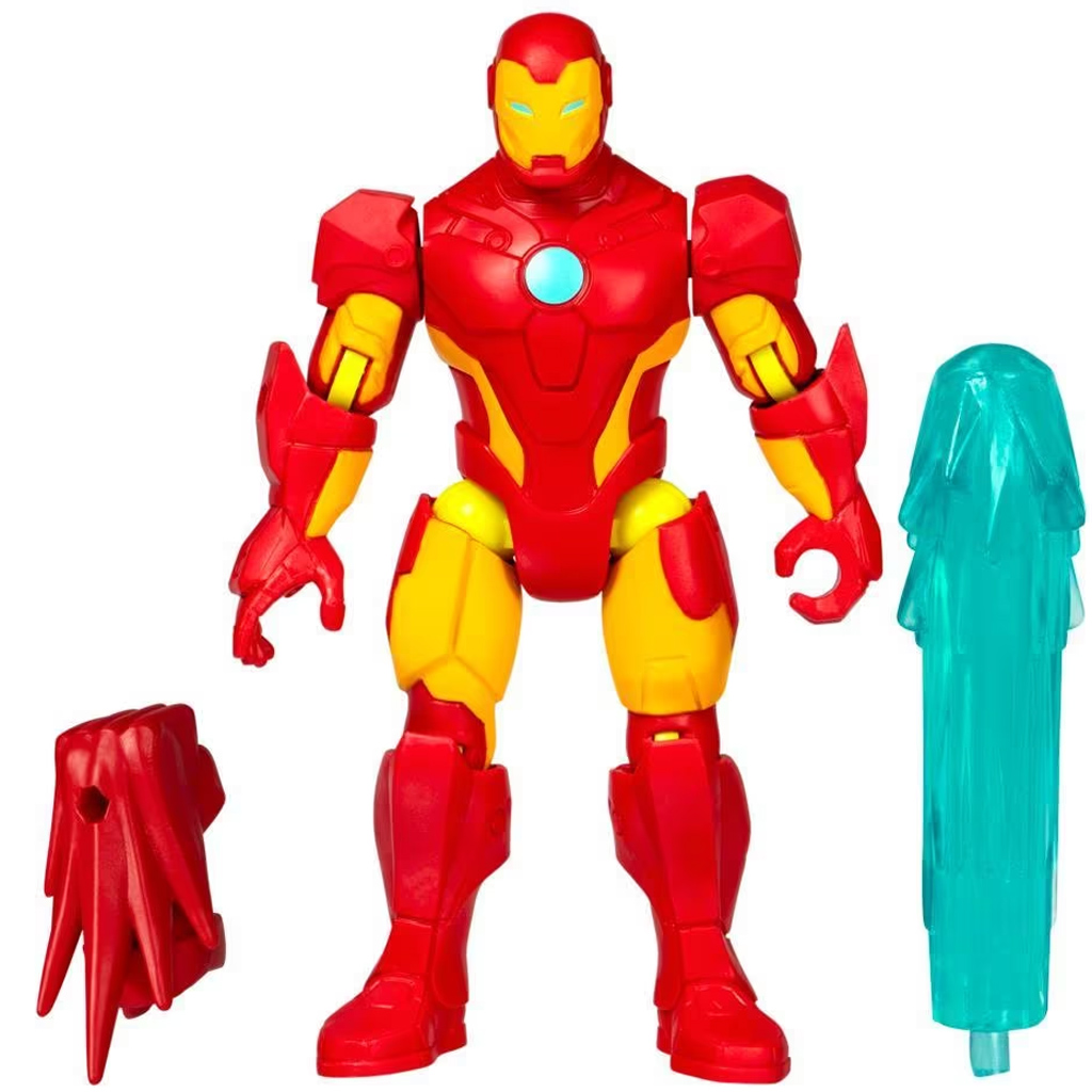 Marvel Mix Mashers: Avengers Iron Man Figur mit Zubehör - Hasbro kép 2