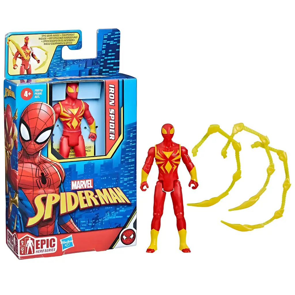 Marvel: Spider-Man - Iron Spider Actionfigur 10 cm - Hasbro