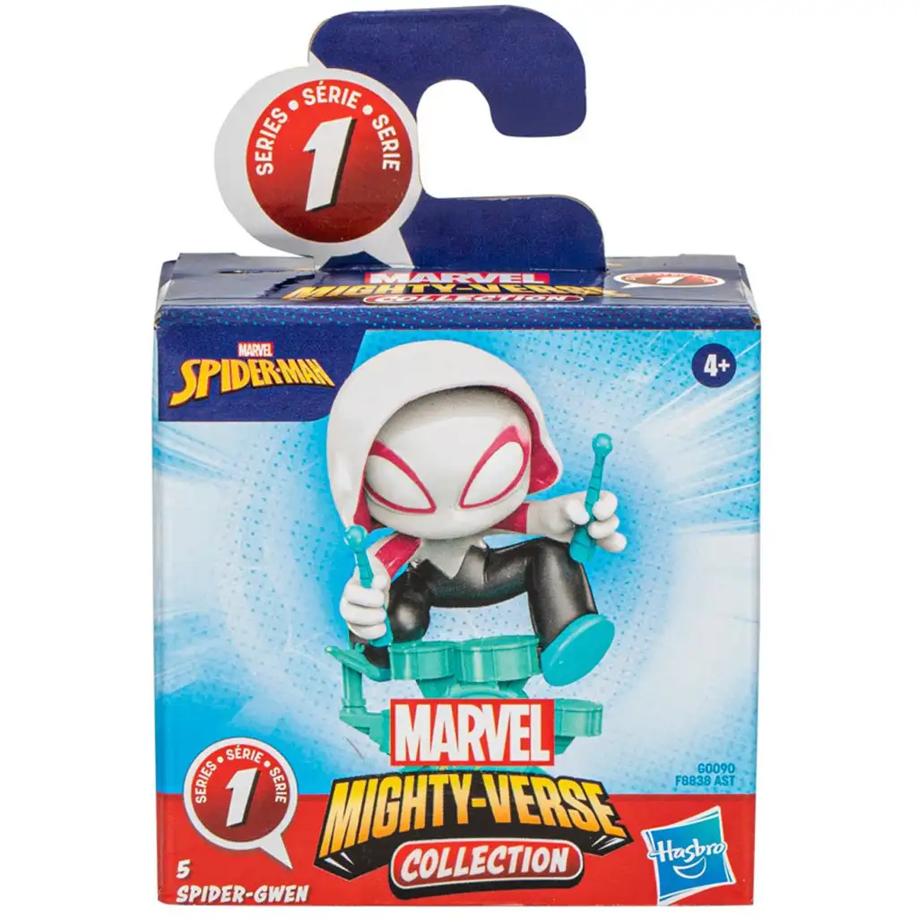 Marvel: Spider-Man Mighty-Verse Collection - Spider Gwen Mini-Figur - Hasbro kép 2
