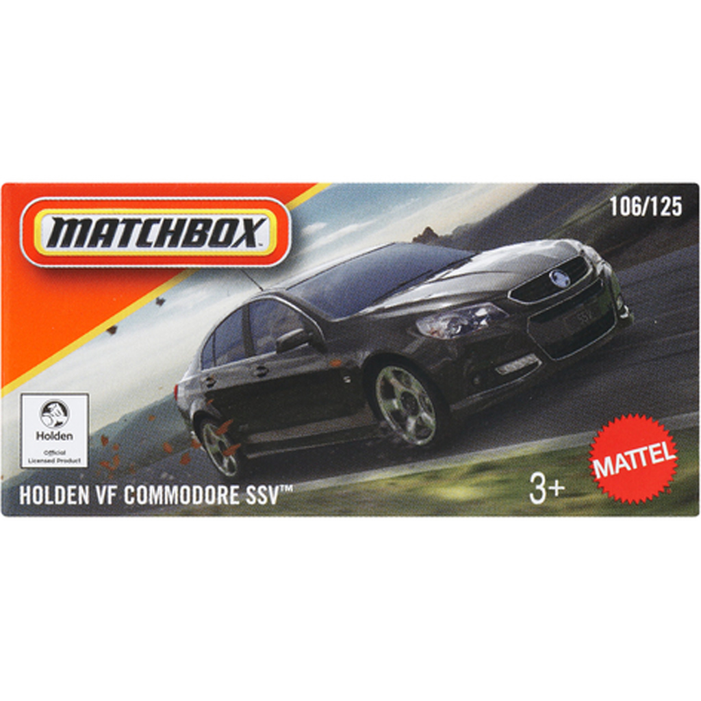 Matchbox: Holden VF Commodore SSV Spielzeugauto im Pappkarton 1/64 - Mattel