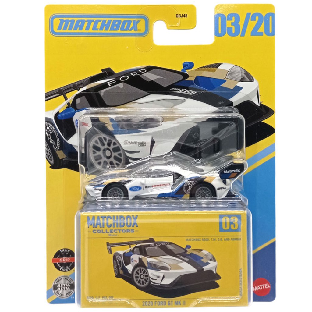 Matchbox Sammler: 2020 Ford GT Mk II im Karton 1/64 - Mattel