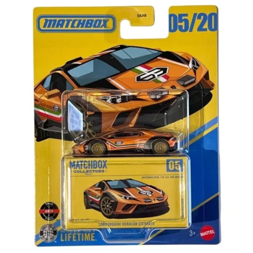 Matchbox Sammler: Lamborghini Huracan Sterrato Modellauto mit Verpackung 1/64 - Mattel kép 1