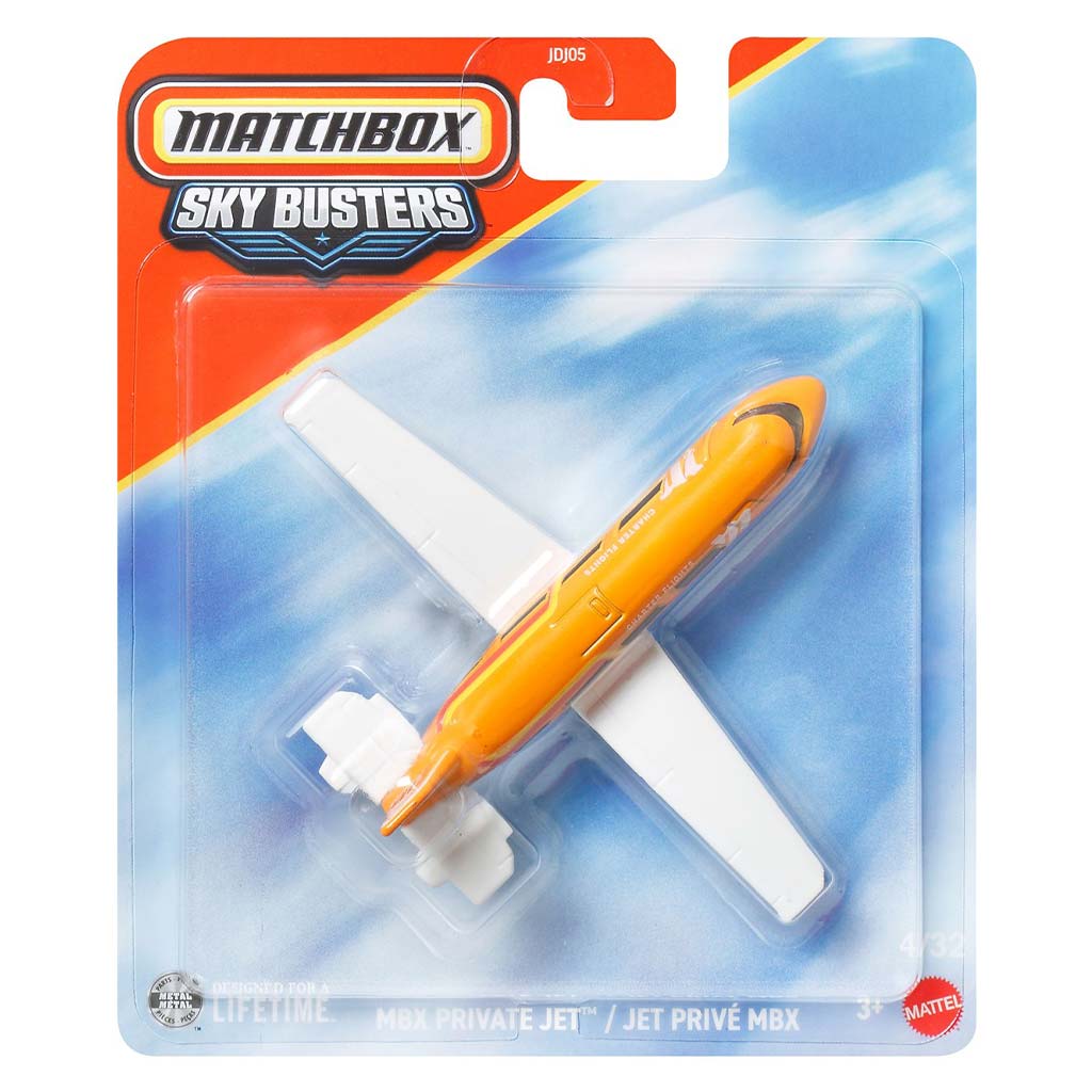 Matchbox Sky Busters: Privatjet Flugzeugmodell 1/64 - Mattel