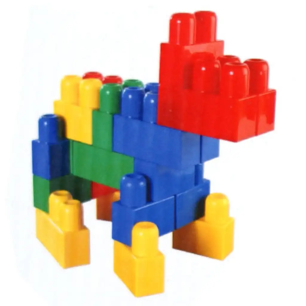 Maxi Blocks Bausteine mit Kipper - D-Toys kép 2