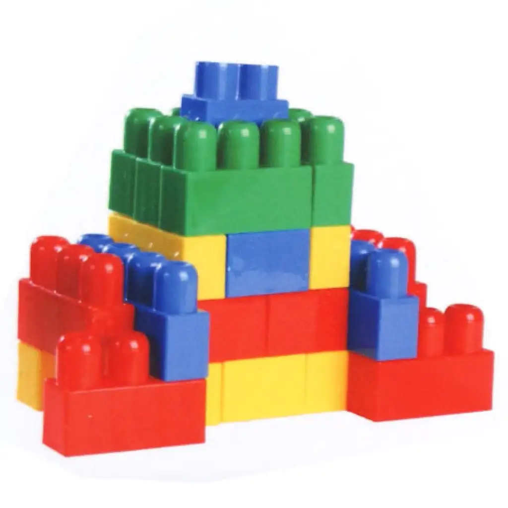 Maxi Blocks Bausteine mit Kipper - D-Toys kép 3