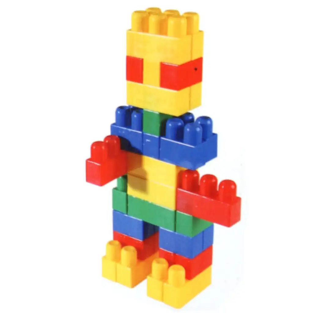 Maxi Blocks Bausteine mit Kipper - D-Toys kép 4