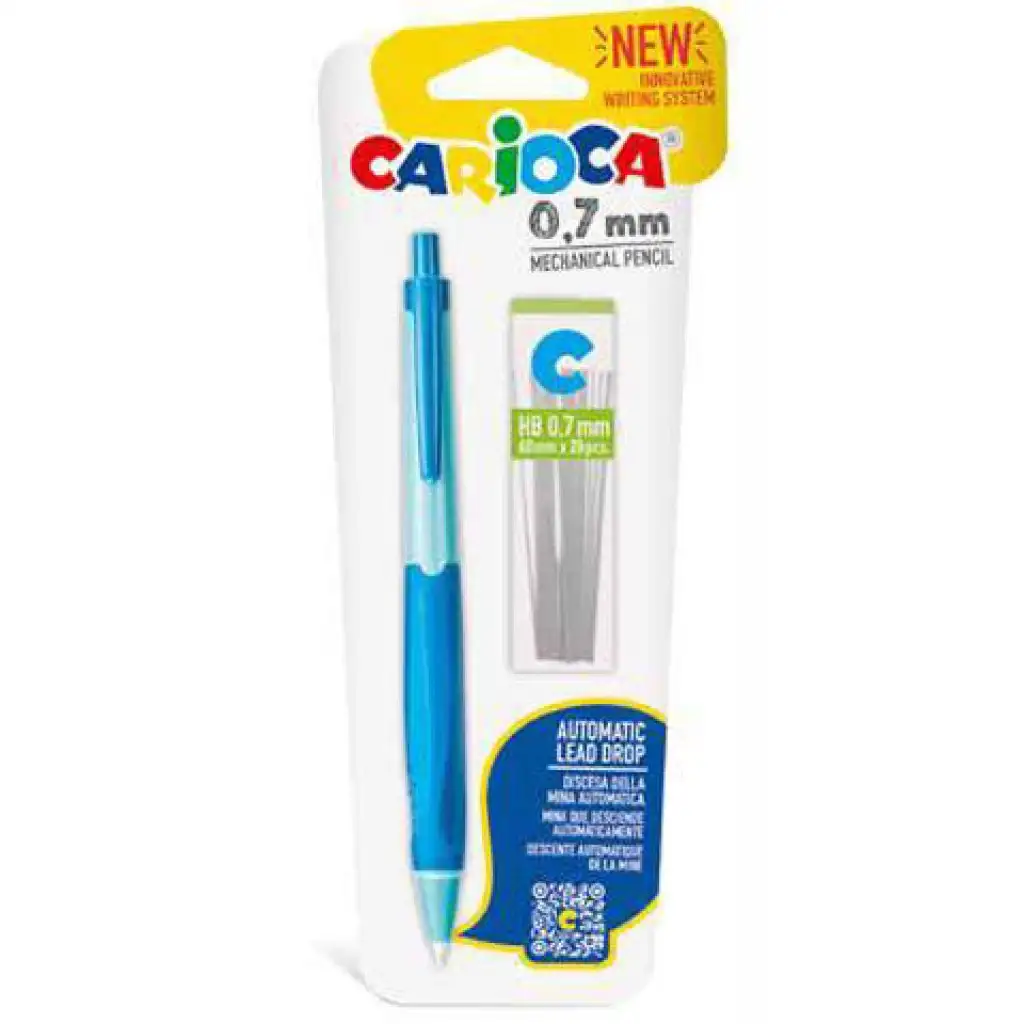 Mechanischer Druckbleistift-Set 0,7mm in verschiedenen Farben - Carioca