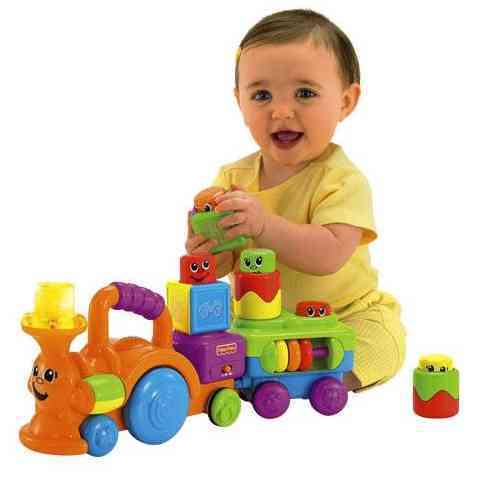 Meglepetés Kockák kisvonat - Fisher Price kép 1