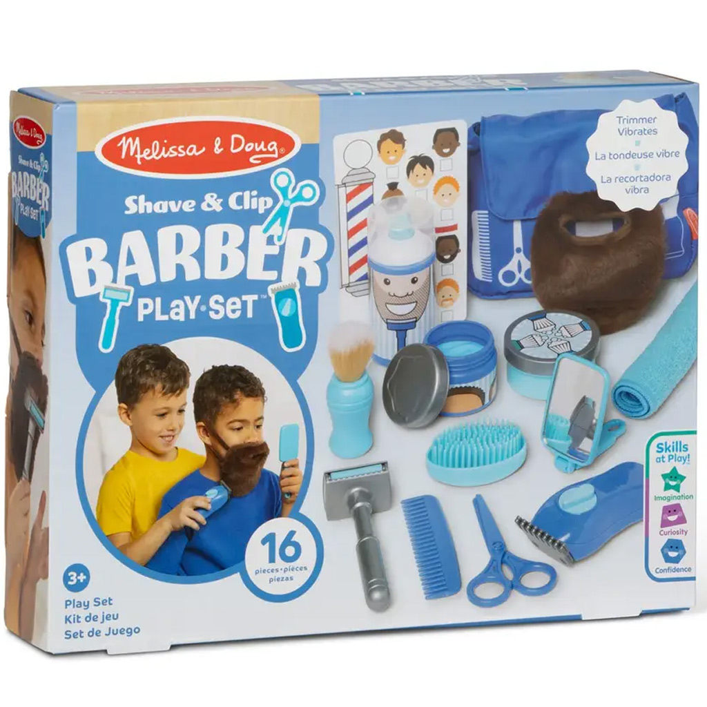 Melissa & Doug: Barbershop-Spielset - Spin Master