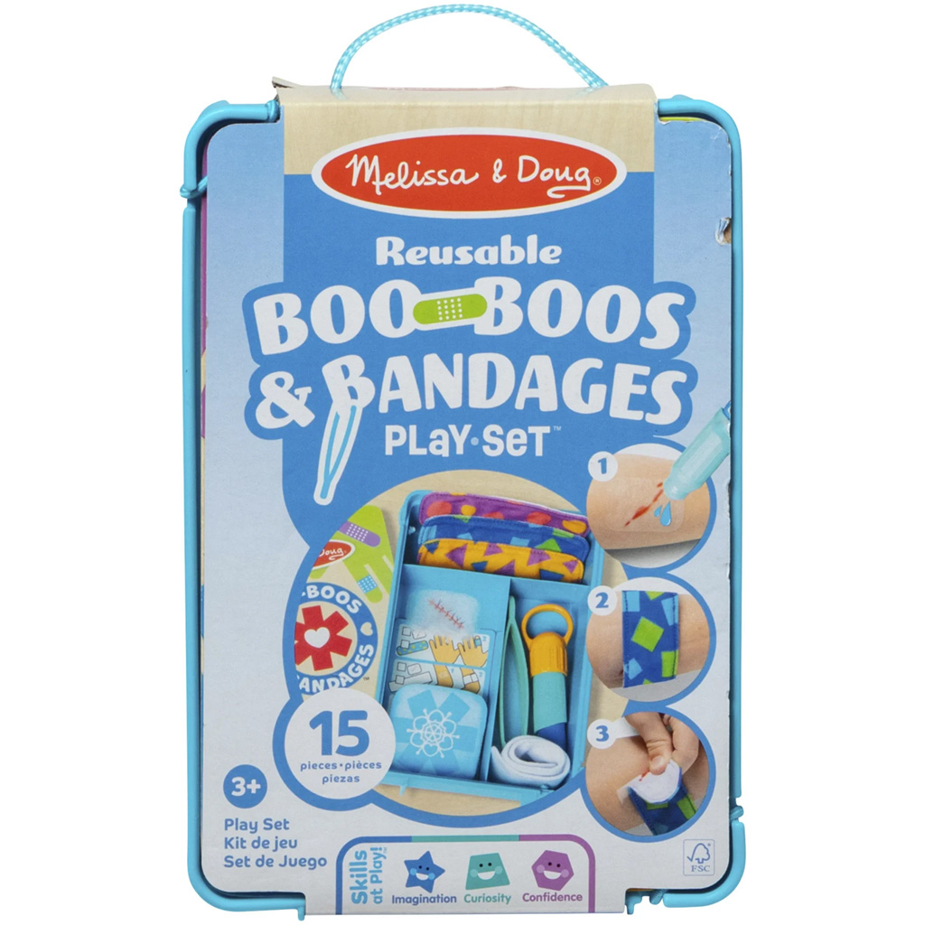 Melissa & Doug: Boo-boos & Bandagen Erste-Hilfe-Set – Spin Master
