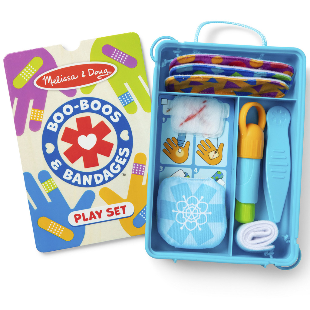 Melissa & Doug: Boo-boos & Bandagen Erste-Hilfe-Set – Spin Master kép 2