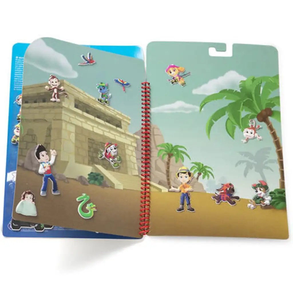 Melissa & Doug: Paw Patrol Dschungel Puffy Stickerbuch kép 2