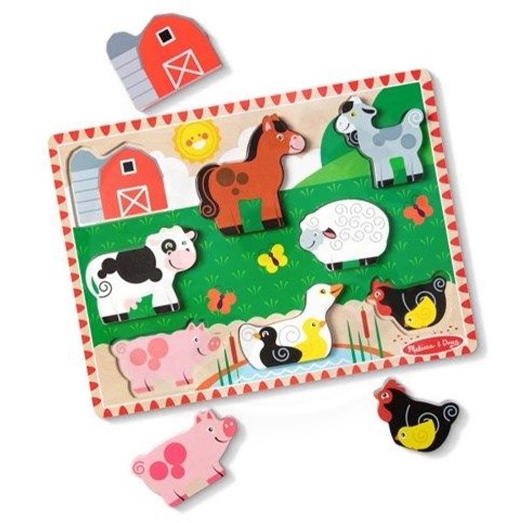 Melissa & Doug: Tierpuzzle – Bauernhof – Spin Master