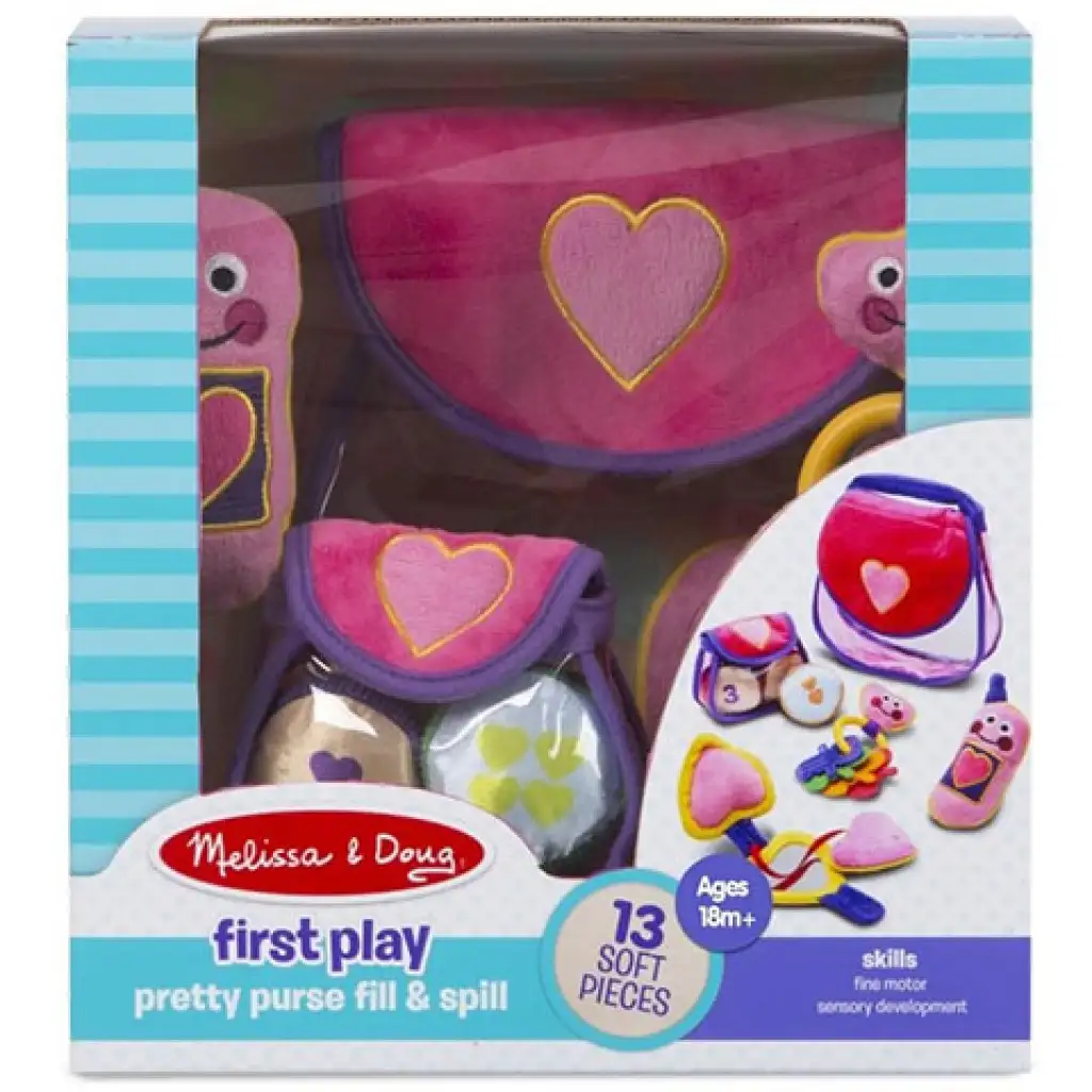 Melissa & Doug: Weiches Handtaschen-Spielset