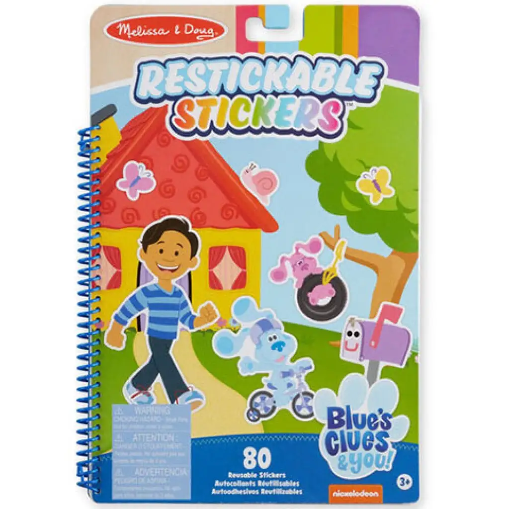 Melissa & Doug: Wiederverwendbares Stickerbuch für Jungen