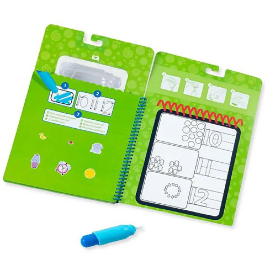 Melissa & Doug: Zahlen und Zeichnen mit Wasser Kreativspiel kép 3