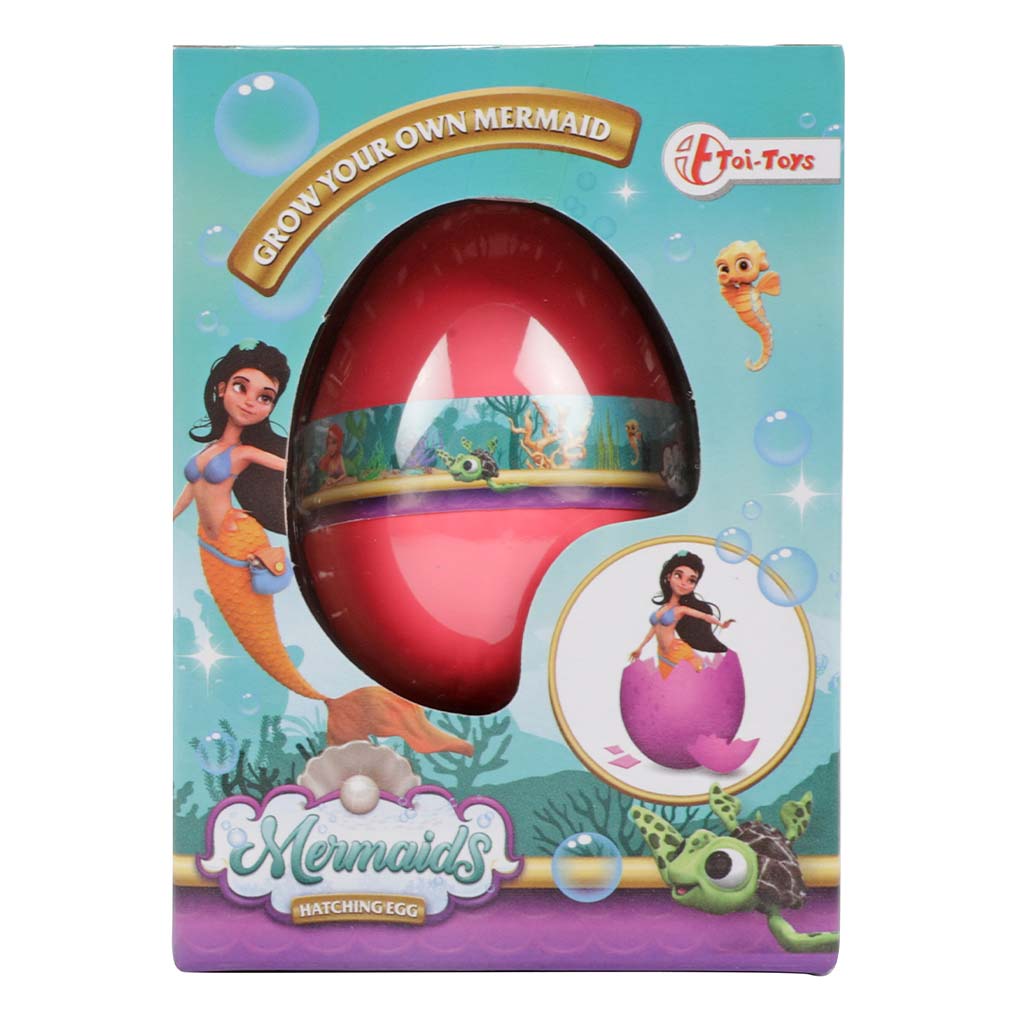 Mermaids wachsende Meerjungfrauenfigur im Ei