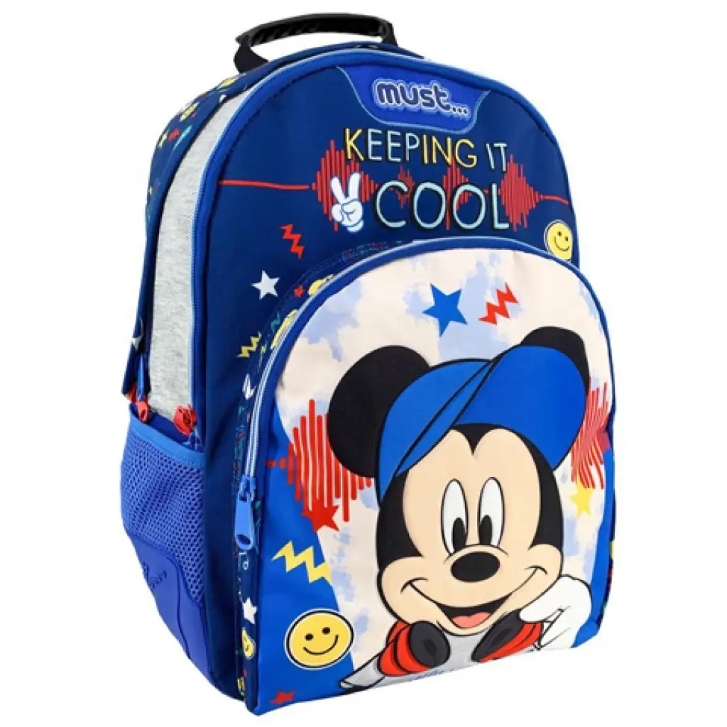 Mickey Maus Keeping It Cool Schultasche, Rucksack 33x16x45cm