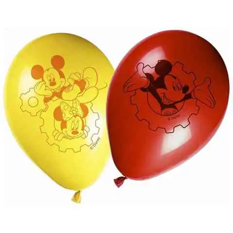 Mickey Maus Party bunte Luftballons 8er-Set