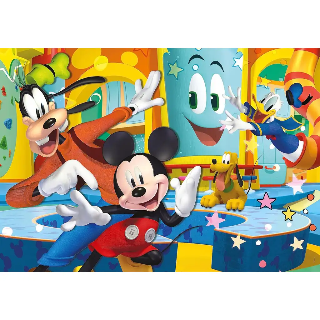 Mickey Maus und seine Freunde 60-tlg. Maxi Supercolor Puzzle - Clementoni kép 2