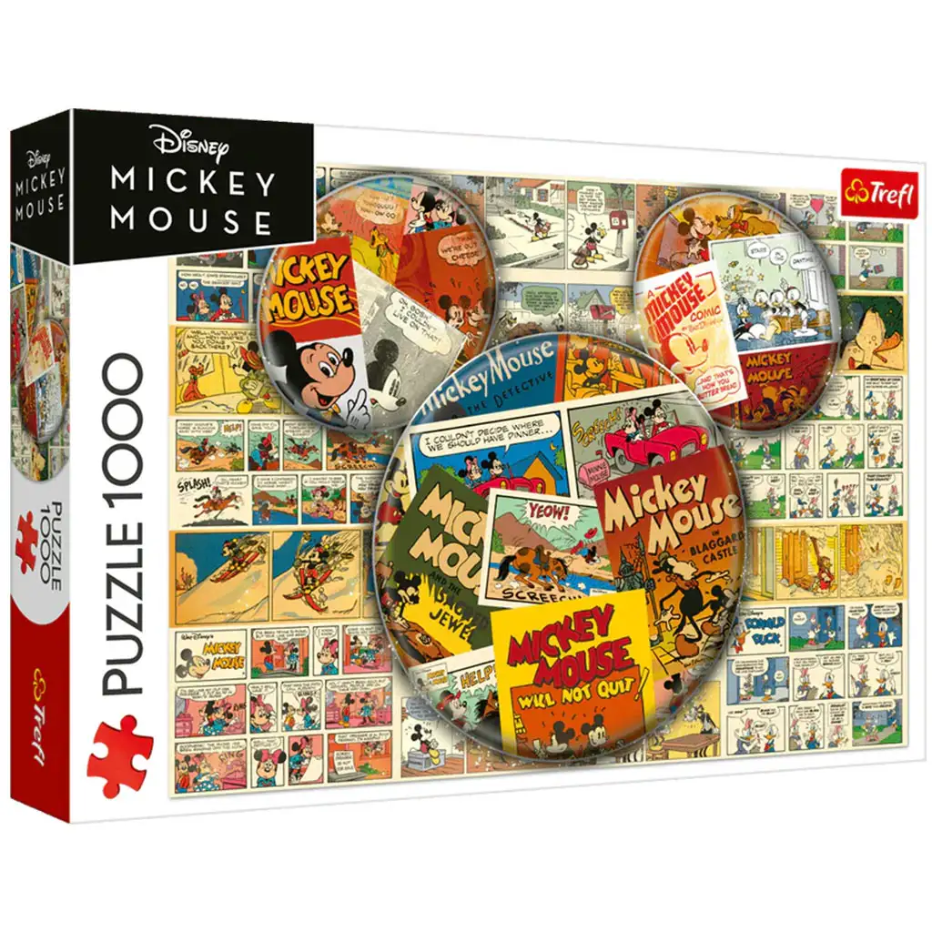 Micky Maus Comic 1000-teilige Puzzle - Trefl