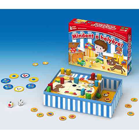 Alles an seinen Platz! Gesellschaftsspiel kép 3