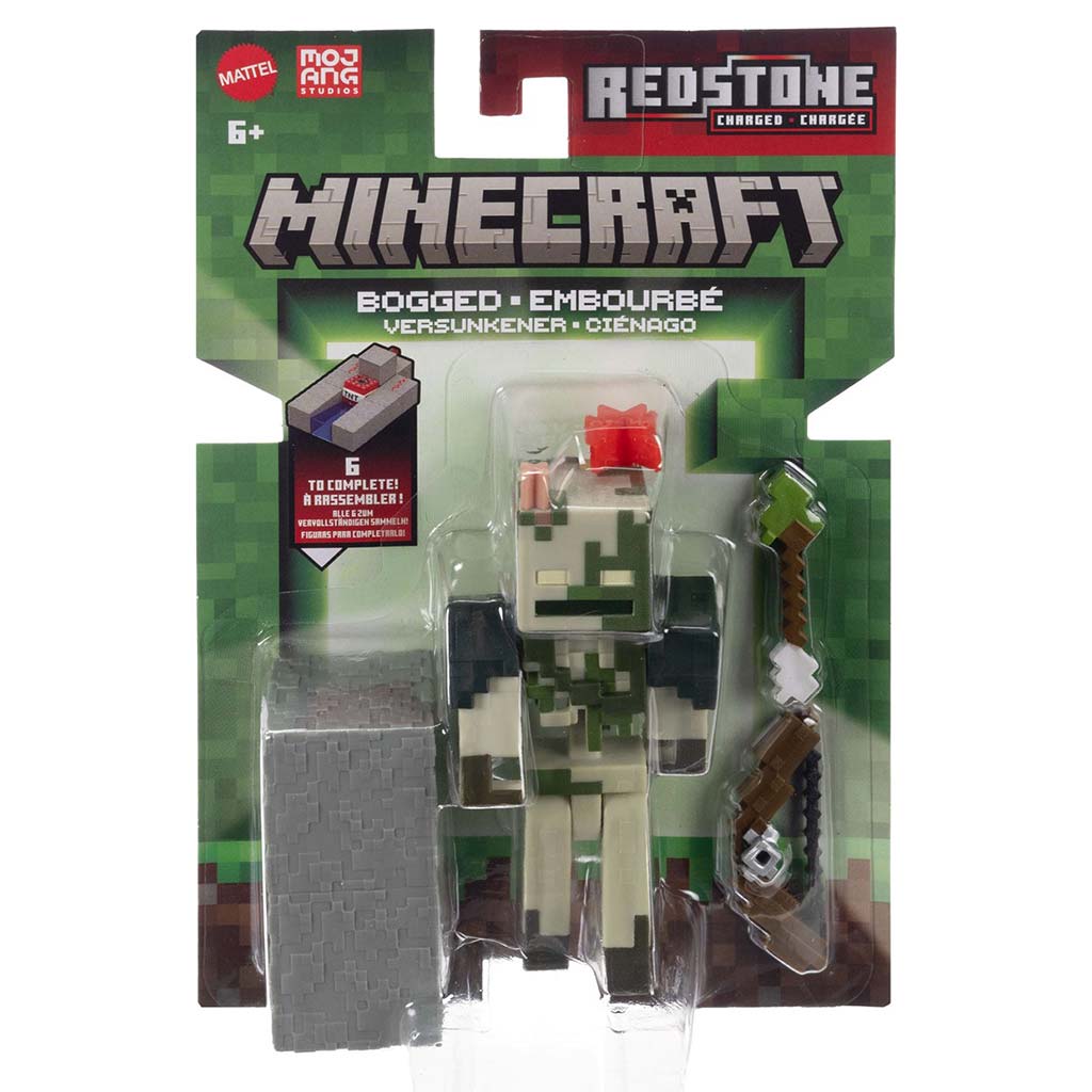 Minecraft: Bogged Spielfigur mit Zubehör - Mattel