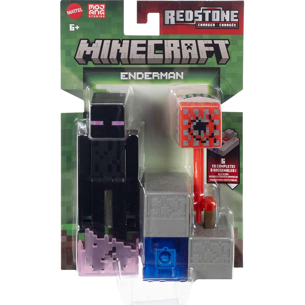 Minecraft: Enderman Spielfigur mit Zubehör – Mattel
