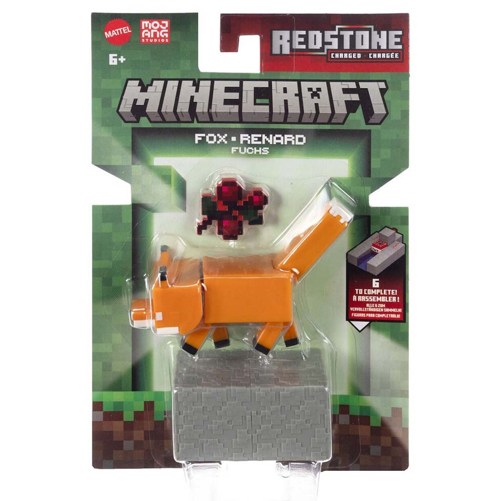 Minecraft: Fuchs-Spielfigur mit Zubehör – Mattel