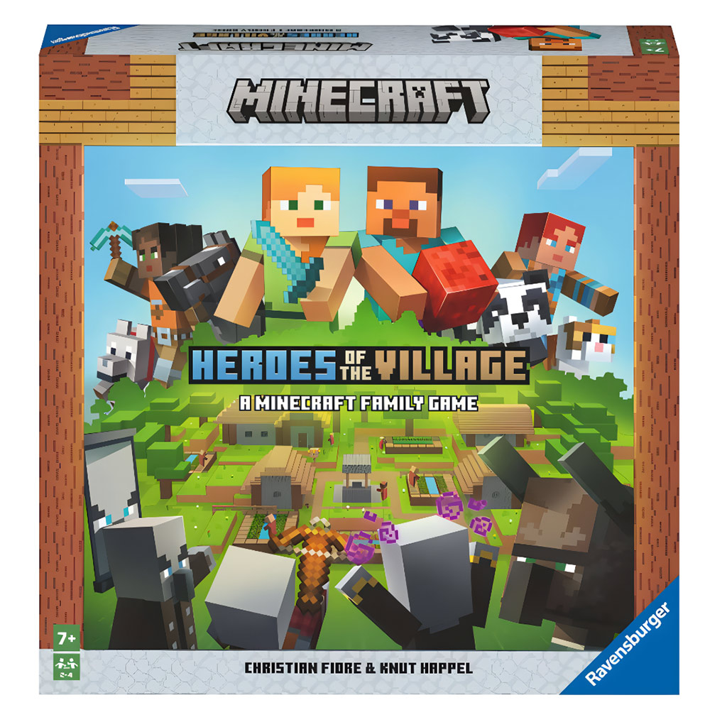 Minecraft Heroes of the Village Brettspiel - Ravensburger kép 1