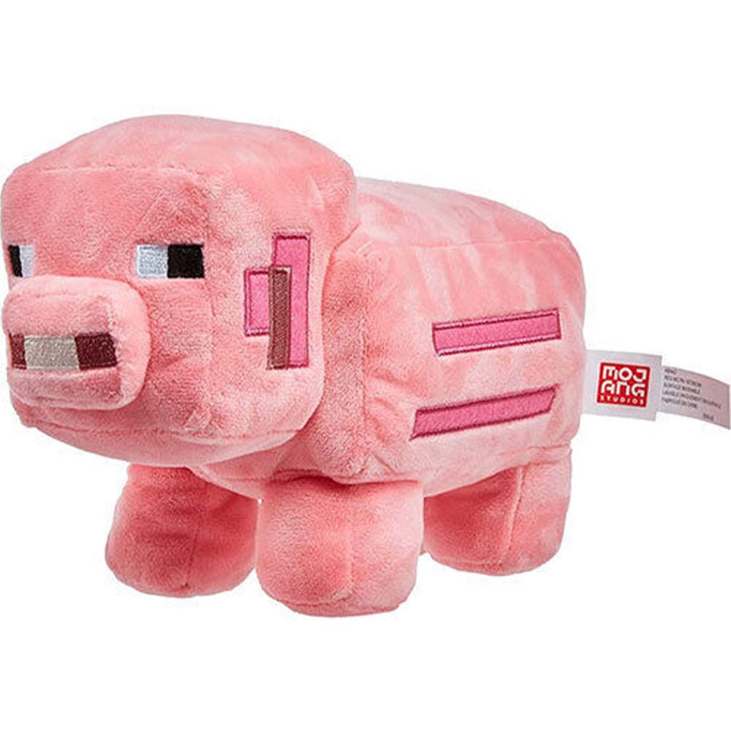 Minecraft: Schwein Plüschfigur - Mattel