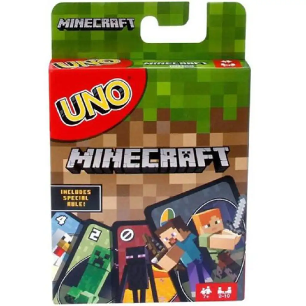 Minecraft UNO Kartenspiel - Mattel