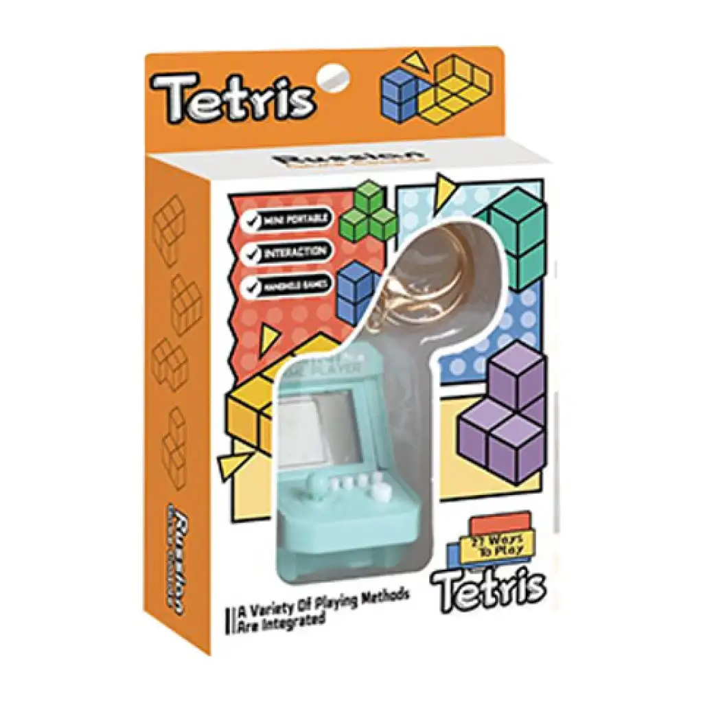 Mini Game Player mit Spielkonsole und Schlüsselanhänger