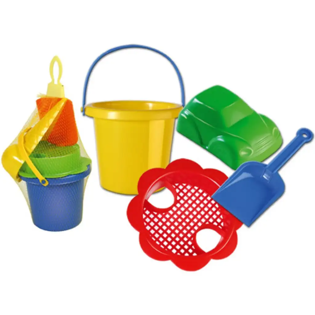 Mini-Sandkasten-Set 4-teilig - D-Toys