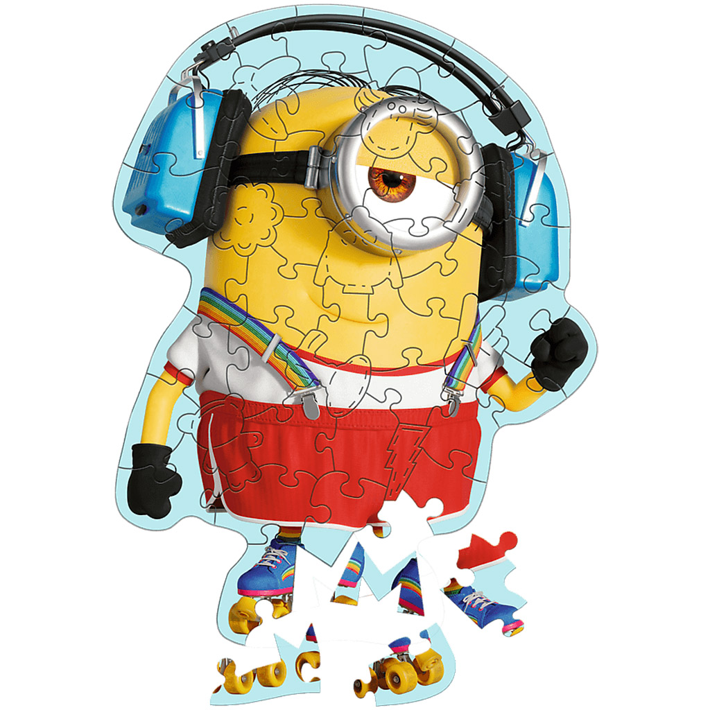 Minions 50-teiliges Holzpuzzle - Trefl kép 2