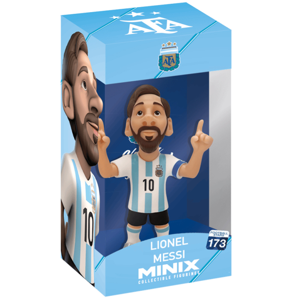 Minix: Argentinien - Lionel Messi Fußballspieler Actionfigur 12cm