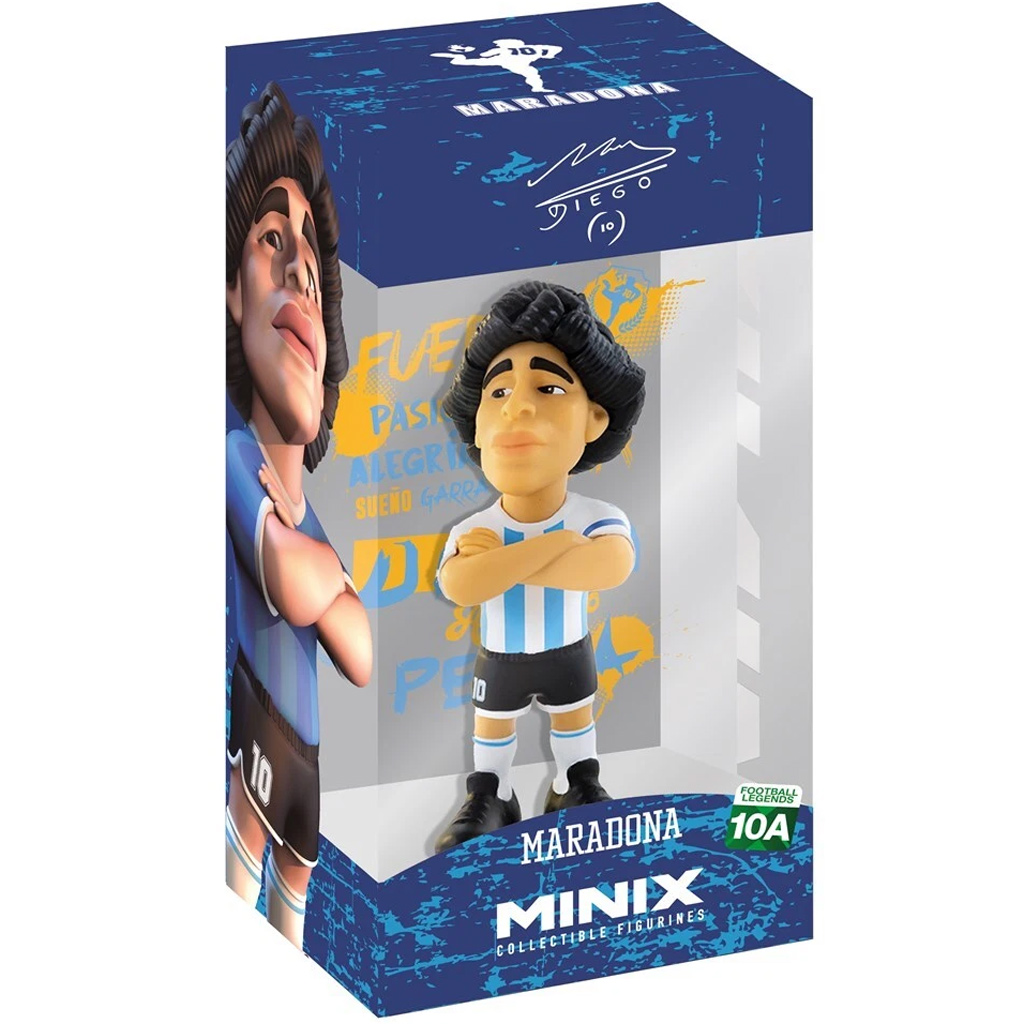 Minix: Argentinien - Maradona Fußballspieler Actionfigur 12 cm