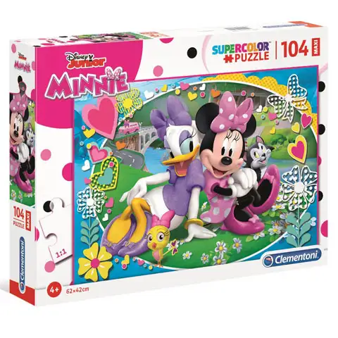 Minnie und Daisy 104-teiliges Maxi-Puzzle - Clementoni