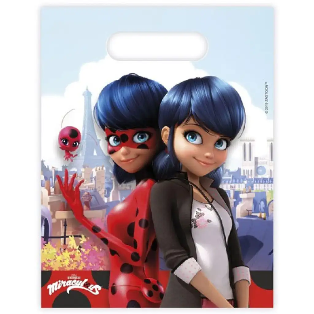 Miraculous Party-Tasche 6er-Set