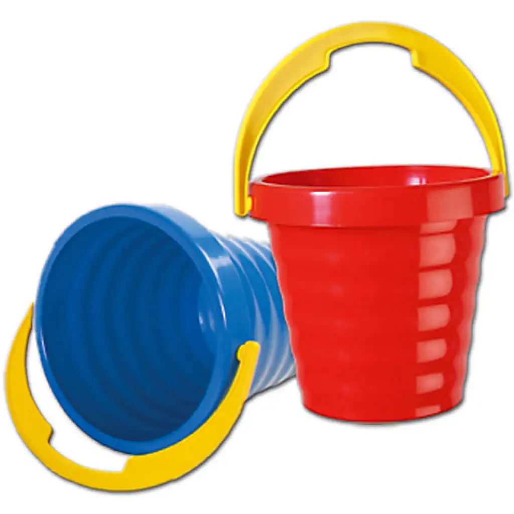 Mittlerer gewellter Eimer 2l - D-Toys