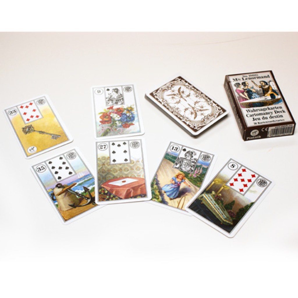 Mlle Lenormand Wahrsagekarten - Piatnik kép 2