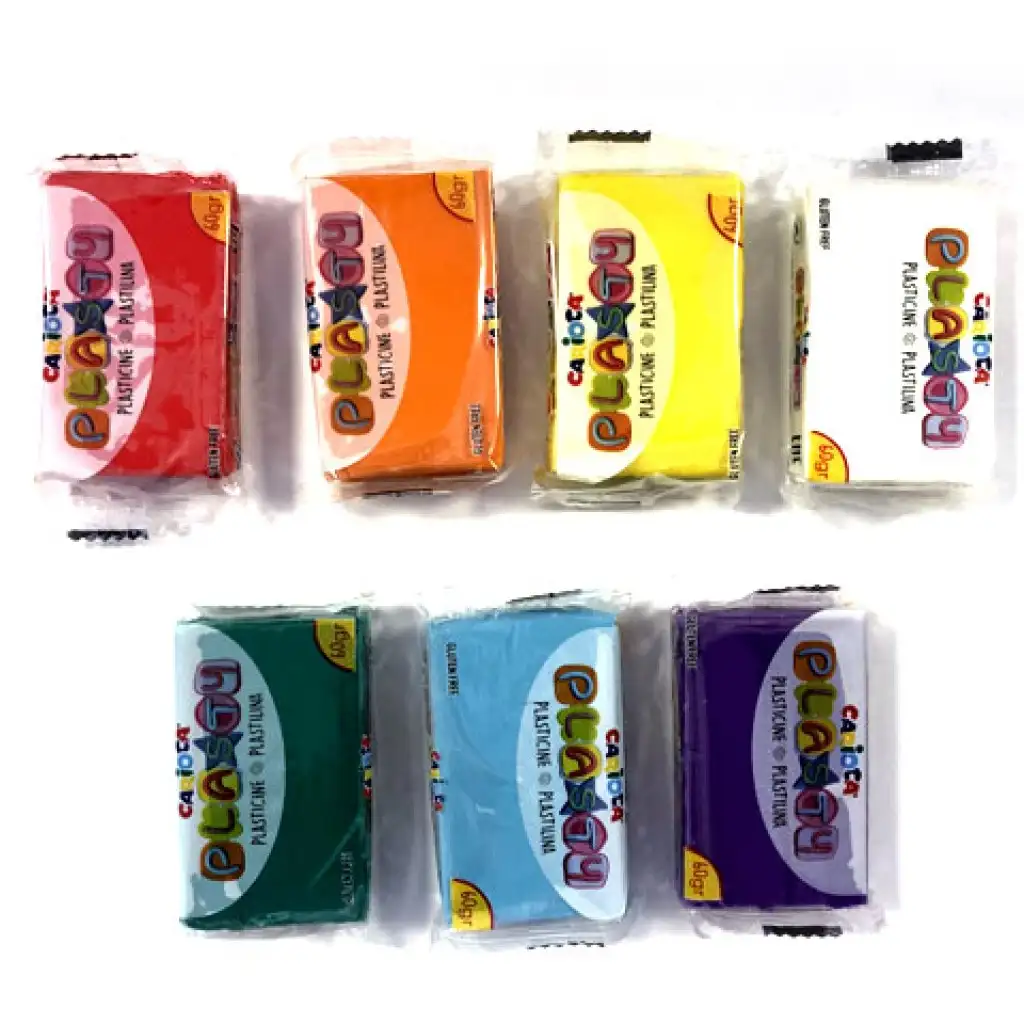 Modelliermasse in verschiedenen Varianten 60g 1 Stück - Carioca